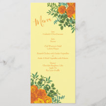 Rosas Florais de Casamento Laranja Amarelo