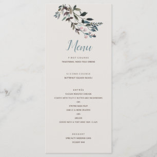 Menu Roteiro Wedding da casca de ovo da crista do