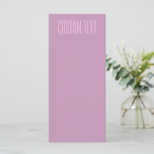 Menu Roxo Pastel & Rosa Claro   Texto Editável Moderno