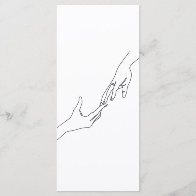 Menu Segure minha mão! (Frente)