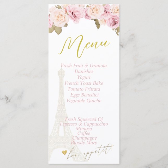 Menu Simples (Frente)