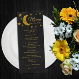 Menu Sob o Aniversário das Estrelas