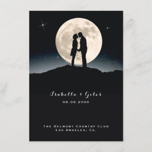 Menu Sobre a lua e o casamento da noite estrelado