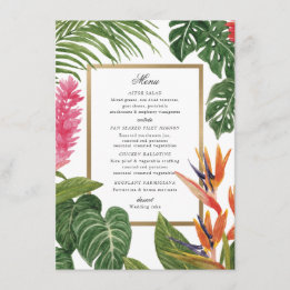 Menu Sonho Tropical