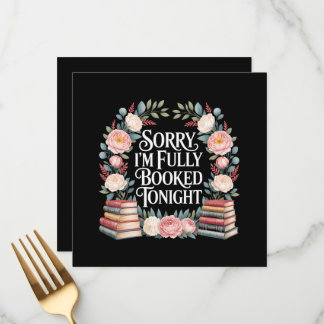 Menu Sorry I'M Fully Booked Tonight