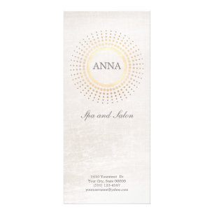 Menu Spa e Salão de Cabelo Simples e Elegante