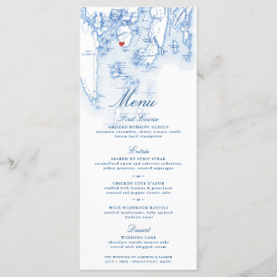 Menu Spruce Point Em Boothbay Maine Map Elegante Marinh