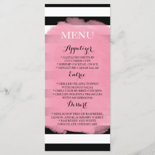Menu Stripes Chic