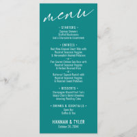 Teal de Tipografia Simples Elegante