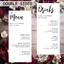 Menu 💍 Tudo em um menu e menu BebidasElegante Min
