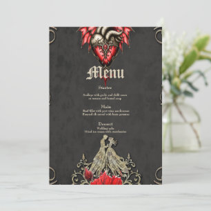 Menu Um coração majestoso, um romance gótico