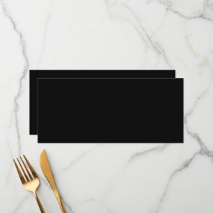 Menu uma foto em preto e branco