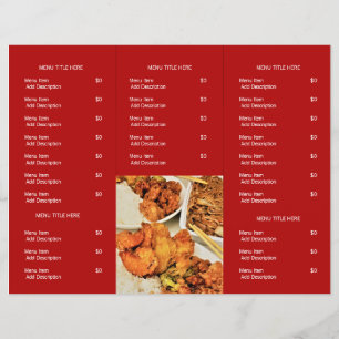 Menu Vermelho Triplo Vermelho do Logotipo de Retir