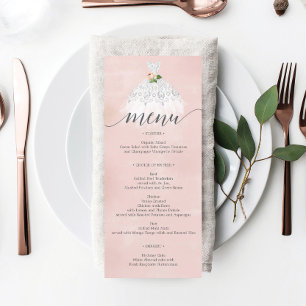 Menu Vestido Floral Elegante Quinceanera