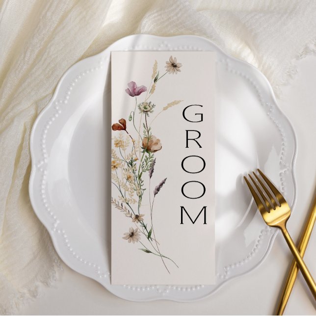 Menu Vintage, Barramento Floral Franco-Vintage (Criador carregado)