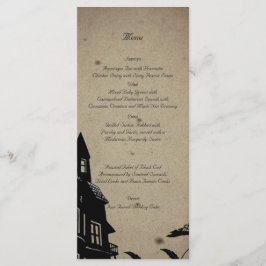 Menu Vintage Gothic House