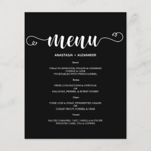 MENU WEDDING Clássico de Orçamento. Flyer