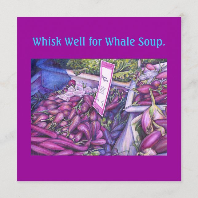Menu Whisk Well for Whale Soup (Frente)