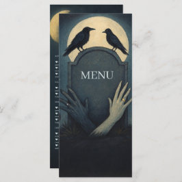 Menu Zombie de Casamento à Lua