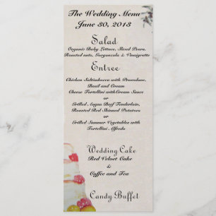 Menus do casamento