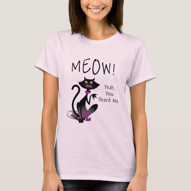 MEOW! Camiseta (Frente)