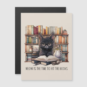 Meow É A Hora De Atingir Os Livros