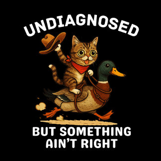 Meowboy Poster Funny Cowboy Impressão de Luz