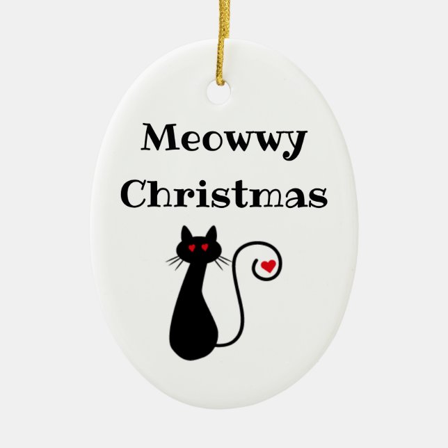 Meowwy Enfeites de natal (Frente)