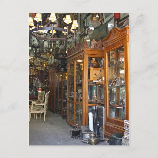 Mercado antigo do cartão de Posto da Grécia de Ate (Frente)