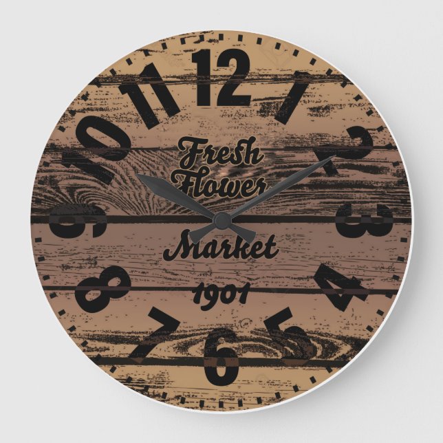 Mercado de Flores Frescas - Relógio Grande Antiqua (Frente)