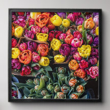 Mercado de Flores Rústico – Cestas de Flores Fresc