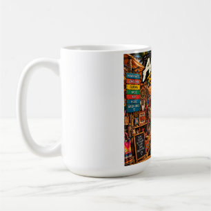 Mercado de Pulgas de Anjuna — Caneca de Café Goa V