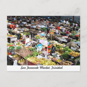 Mercado de San Fernando, cartão postal de Trinidad