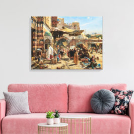 Mercado em Jaffa | Gustav Bauernfeind | CANVAS