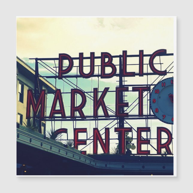 Mercado Pikes Place de Seattle (Frente)