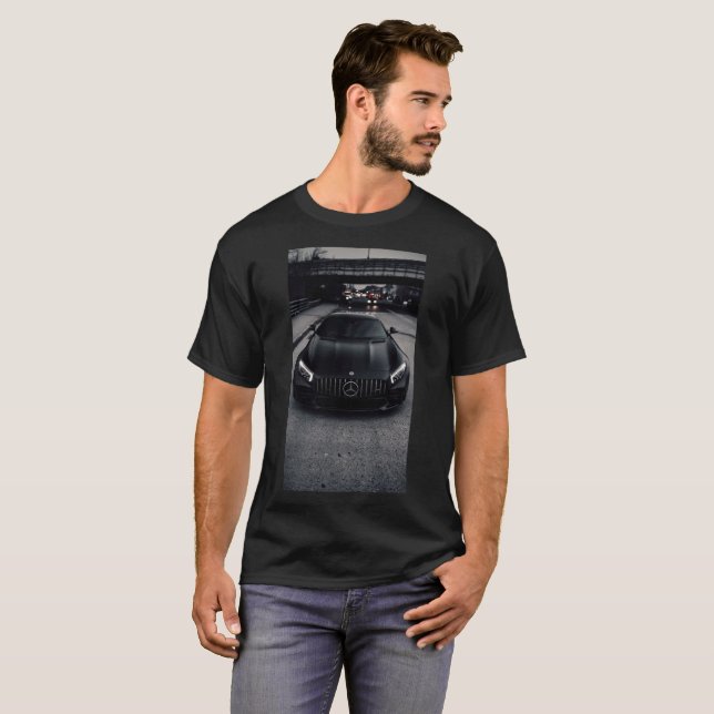 Mercedes car T-Shirt (Frente Completa)