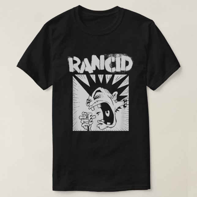 Merchandise Rancid Microphone Essential T-Shirt (Frente do Design)