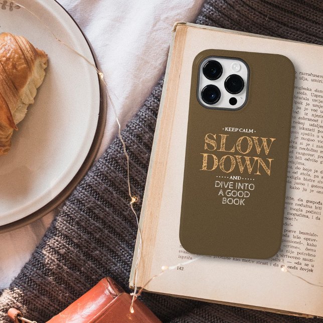 Mergulhe em um Bom Livro Personalizado (Dive Into a Good Book Personalized Case-Mate iPhone Case)