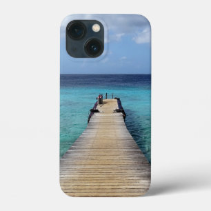 Mergulhe na Capa de telefone azul