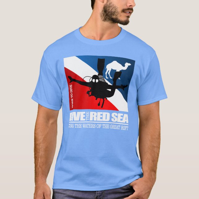 Mergulhe O Camisa T DF2 Do Mar Vermelho (Frente)