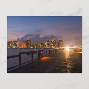 Mergulho no Pier do Navarre Beach Cartão Postal