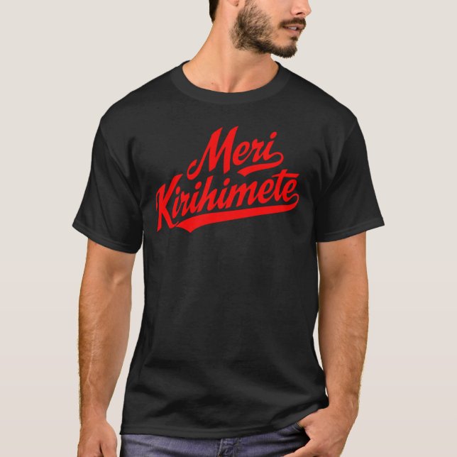 Meri Kirihimete T-Shirt (Frente)