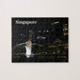 Merlion & Singapore Skyline #1, Quebra-cabeça de s