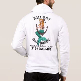 Mermaid Anchor Moletom com Capuz