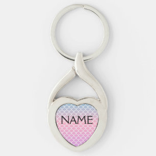 Mermaid Custom Name chaveiro - Adicione seu nome