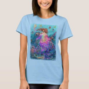 Mermaid Jellyfish Vestida T-Shirt