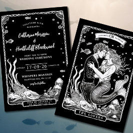 Mermaid Love | Convite Para Casamento Tarot