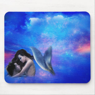Mermaid Love Mousepad