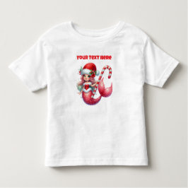 Mermaid Toddler T-Shirt de Natal