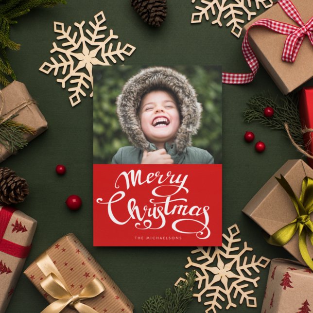 MERRY CHRISTMAS Adicione sua foto (Criador carregado)